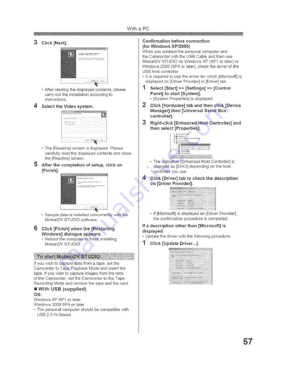 Panasonic PV-GS34 Operating Instructions Manual Download Page 57