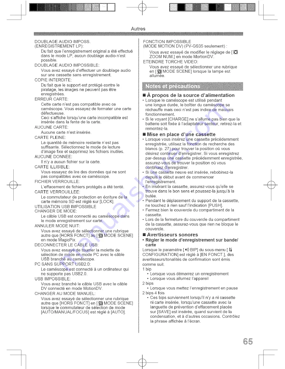 Panasonic PV-GS34 Operating Instructions Manual Download Page 147