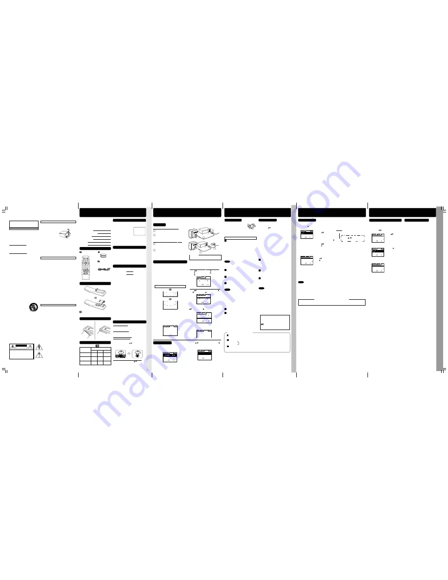 Panasonic PV-V4612-K Operating Instructions Manual Download Page 2