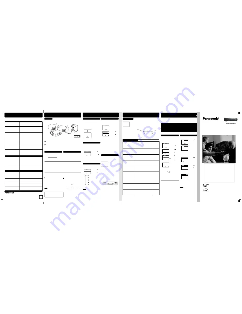 Panasonic PV-V4612-K Operating Instructions Manual Download Page 7