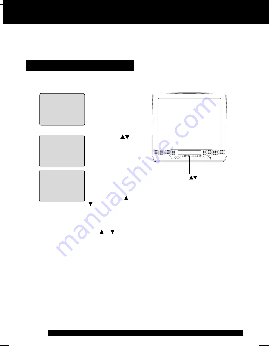 Panasonic PV27D52 - TV/DVD COMBO - MULTI LANGUAGE Operating Instructions Manual Download Page 24