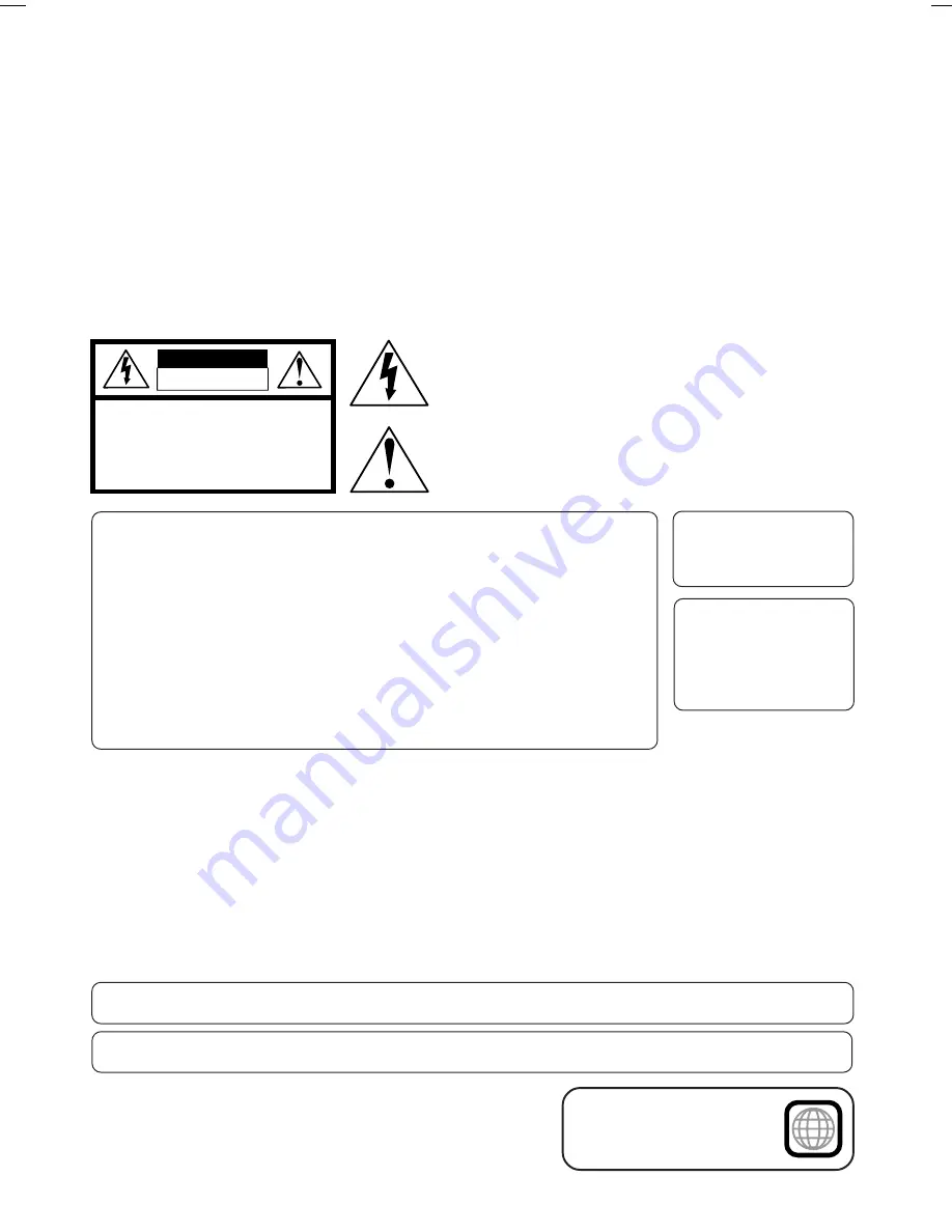 Panasonic PVD4752 - DVD/VCR DECK Operating Instructions Manual Download Page 3