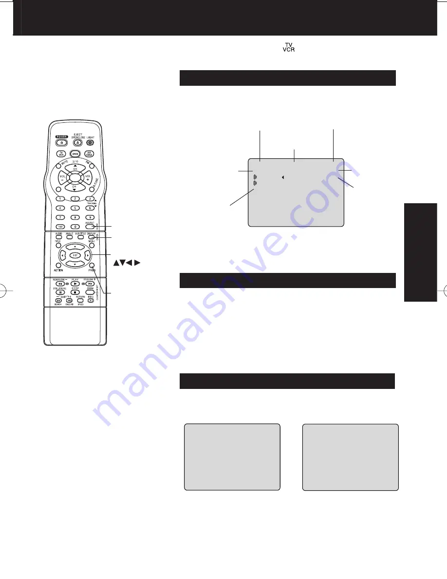 Panasonic PVDF2703 - TV/VCR/DVD COMBO Скачать руководство пользователя страница 27