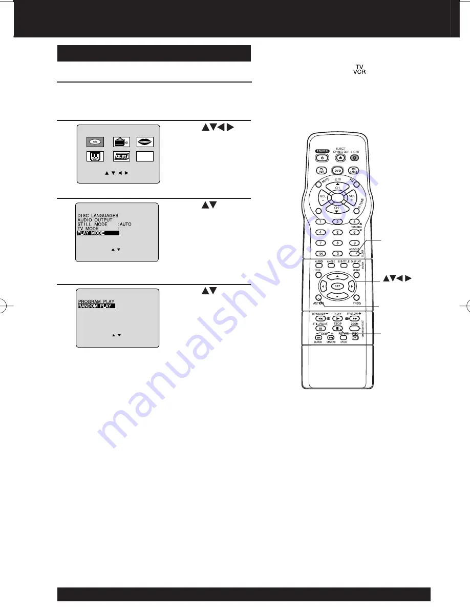 Panasonic PVDF2703 - TV/VCR/DVD COMBO Operating Instructions Manual Download Page 52