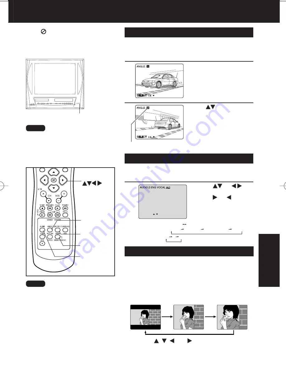 Panasonic PVDM2793 - TV/VCR/DVD COMBO Скачать руководство пользователя страница 47