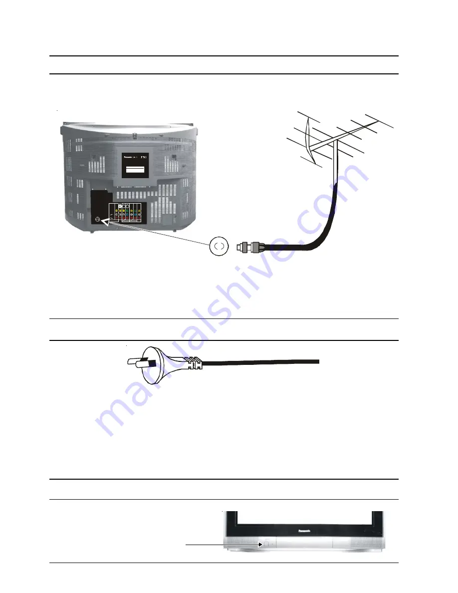 Panasonic QUINTRIX TX-86PW300A Operating Instructions Manual Download Page 6