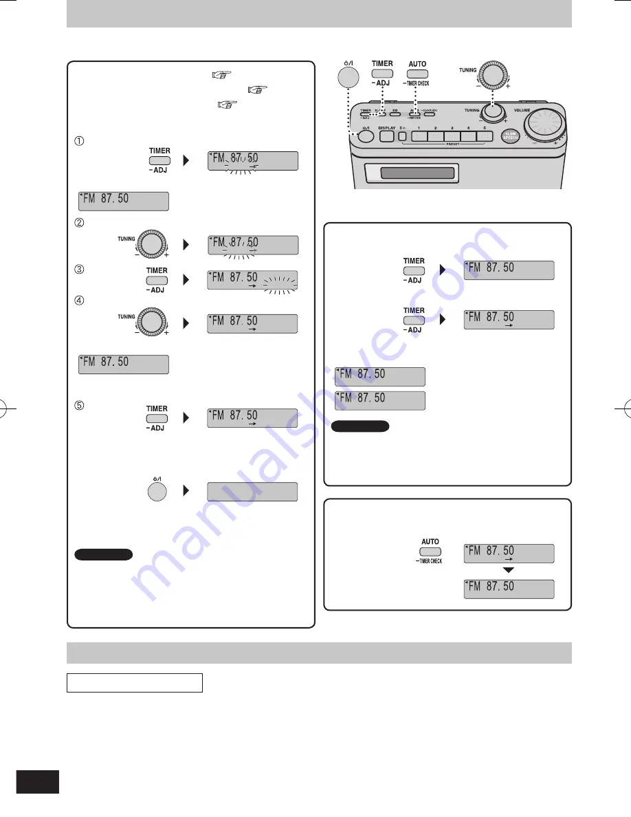 Panasonic RF-U350 Operating Instructions Manual Download Page 6