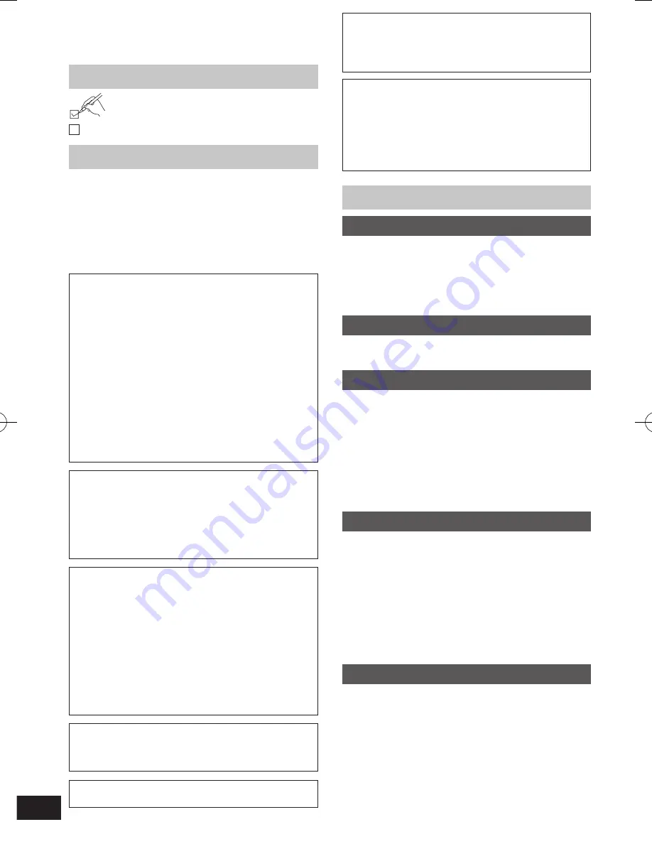 Panasonic RF-U350 Operating Instructions Manual Download Page 26