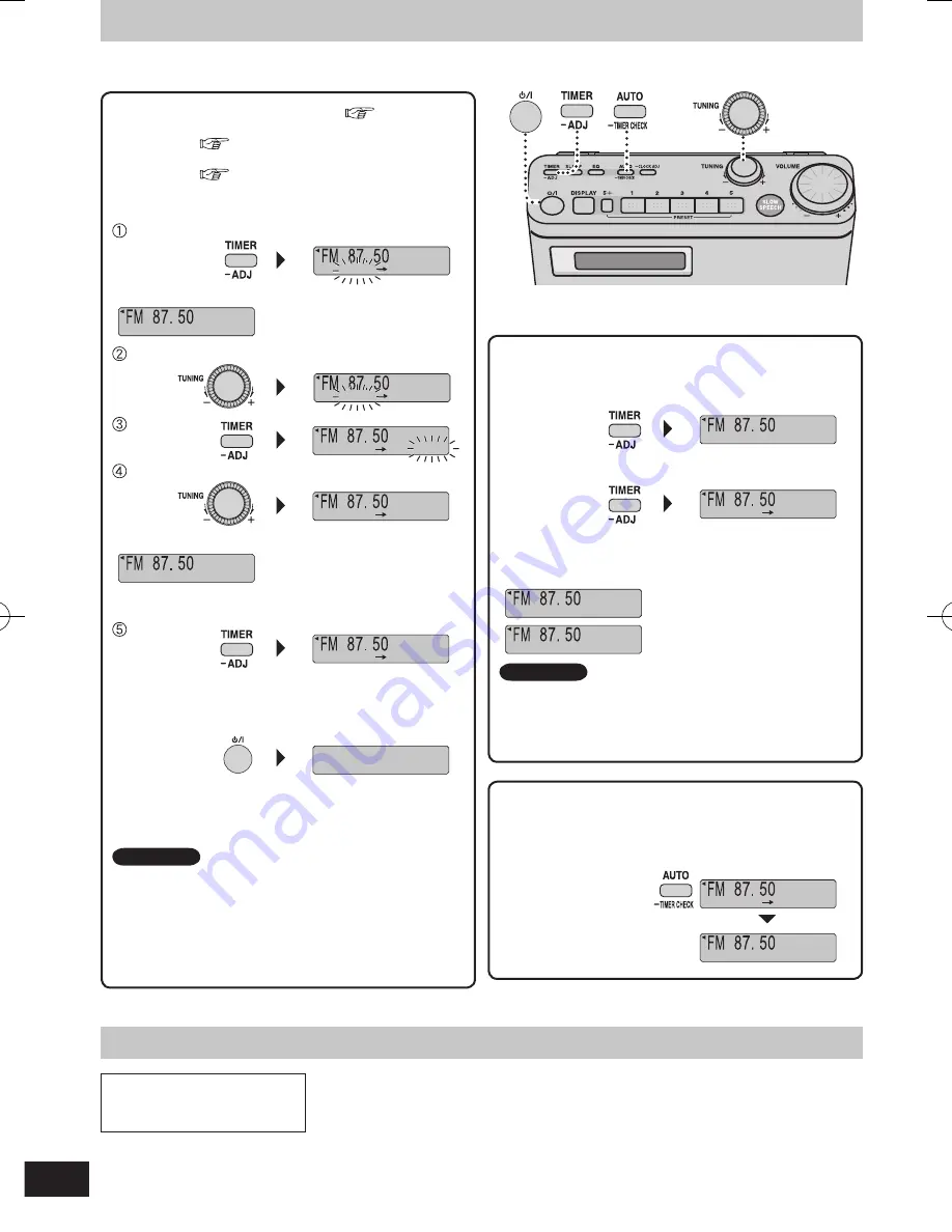 Panasonic RF-U350 Operating Instructions Manual Download Page 30