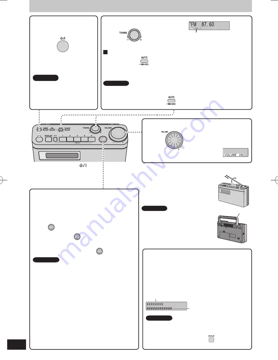 Panasonic RF-U350 Скачать руководство пользователя страница 40