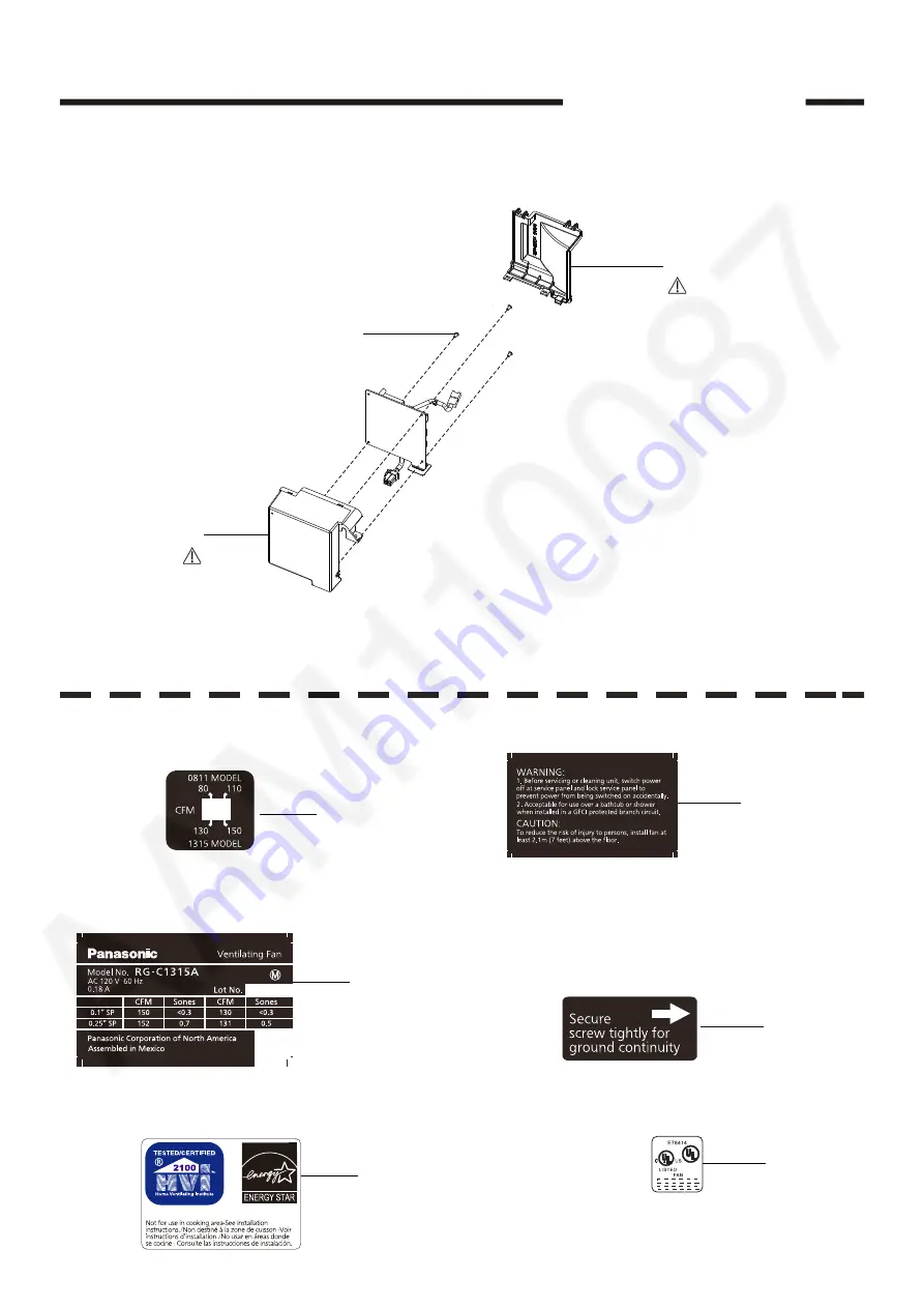 Panasonic RG-C1315A Скачать руководство пользователя страница 4