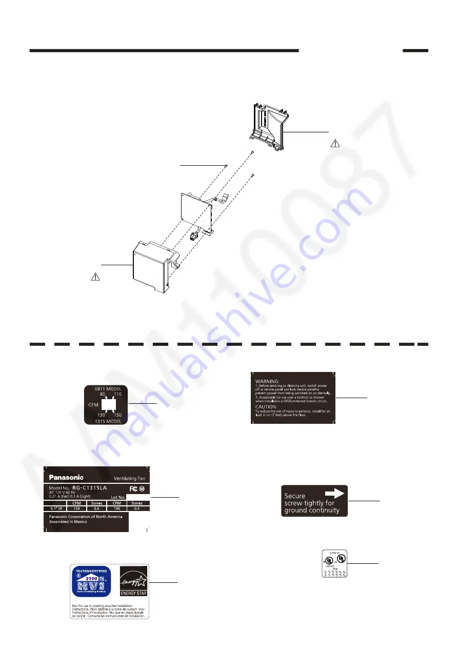 Panasonic RG-C1315LA Скачать руководство пользователя страница 4