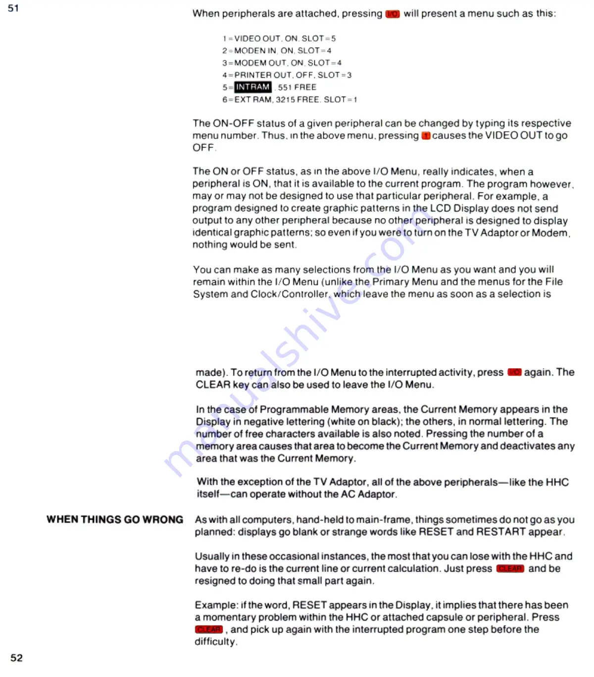 Panasonic RL-H1000 Instructions For Use Manual Download Page 29