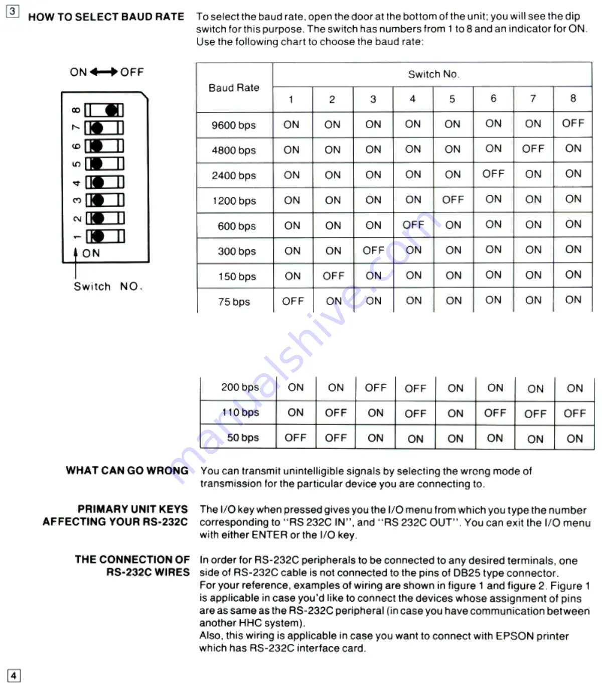 Panasonic RL-H1000 Instructions For Use Manual Download Page 39