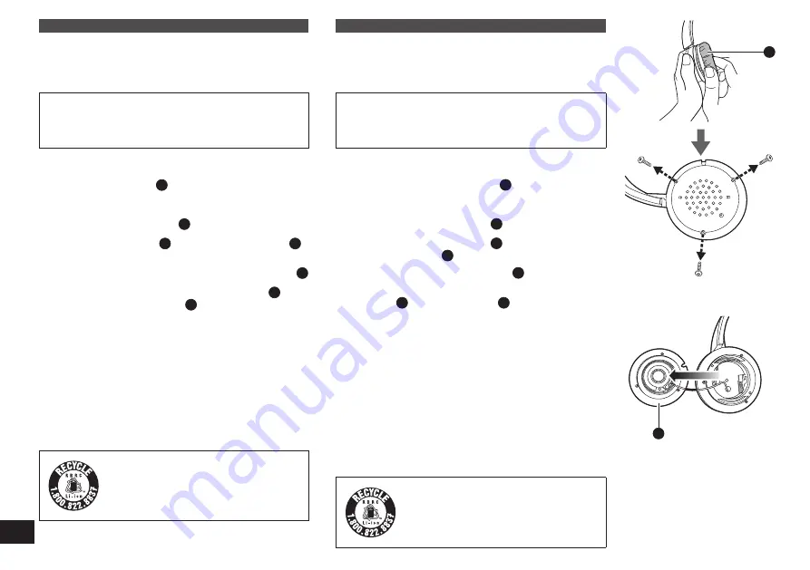 Panasonic RP-BTD10K Owner'S Manual Download Page 38