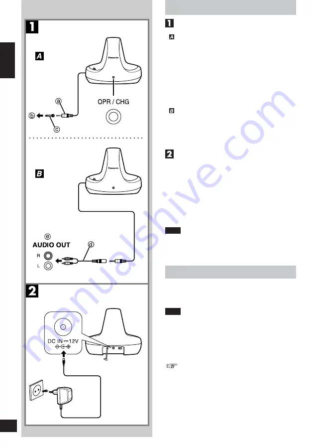 Panasonic RP-WF940E-S Operating Instructions Manual Download Page 8