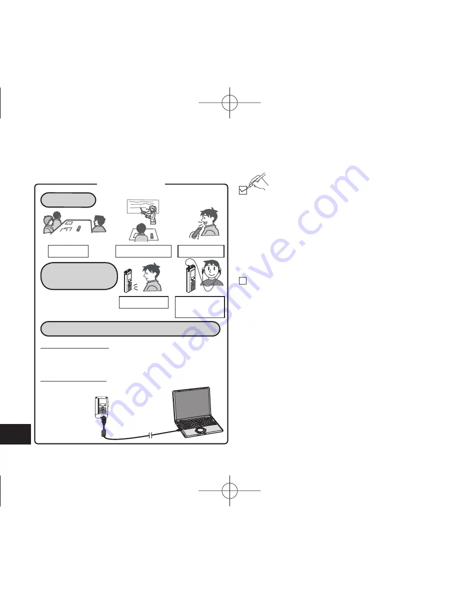 Panasonic RRUS591 - IC RECORDER Operating Instructions Manual Download Page 2