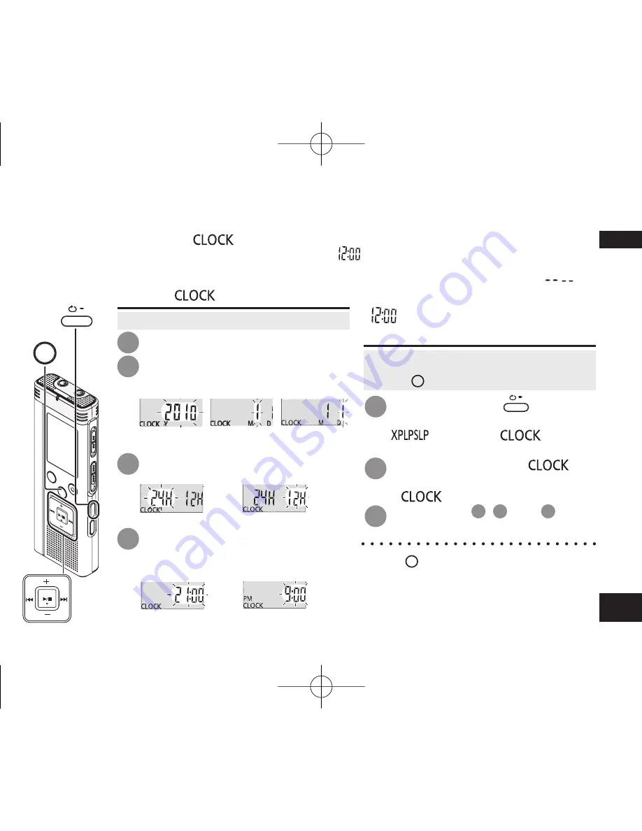 Panasonic RRUS591 - IC RECORDER Operating Instructions Manual Download Page 7