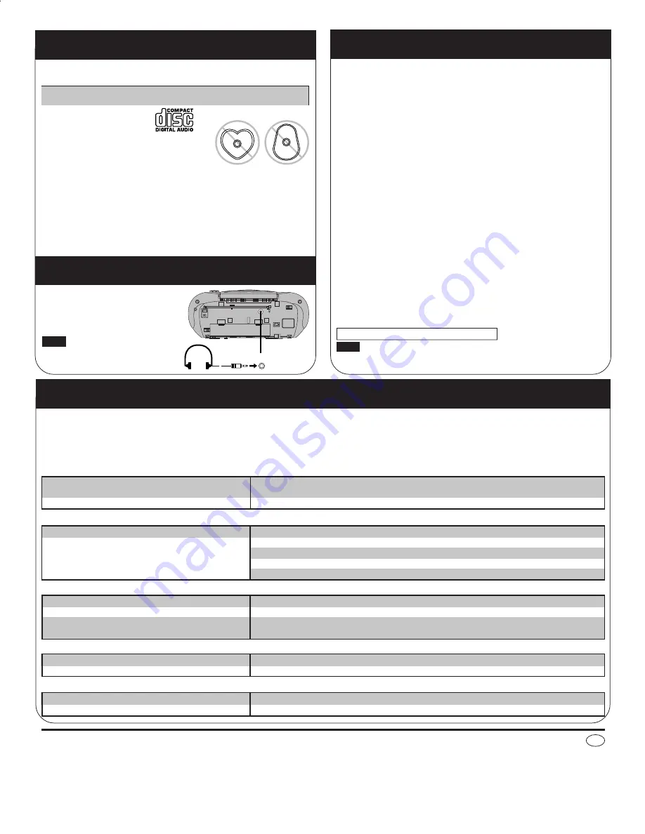 Panasonic rx-d20 Operating Instructions Manual Download Page 8