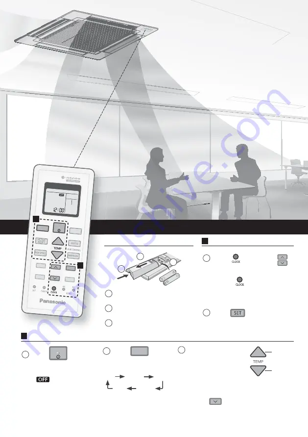 Panasonic S-18PU3HB Operating Instructions Manual Download Page 14