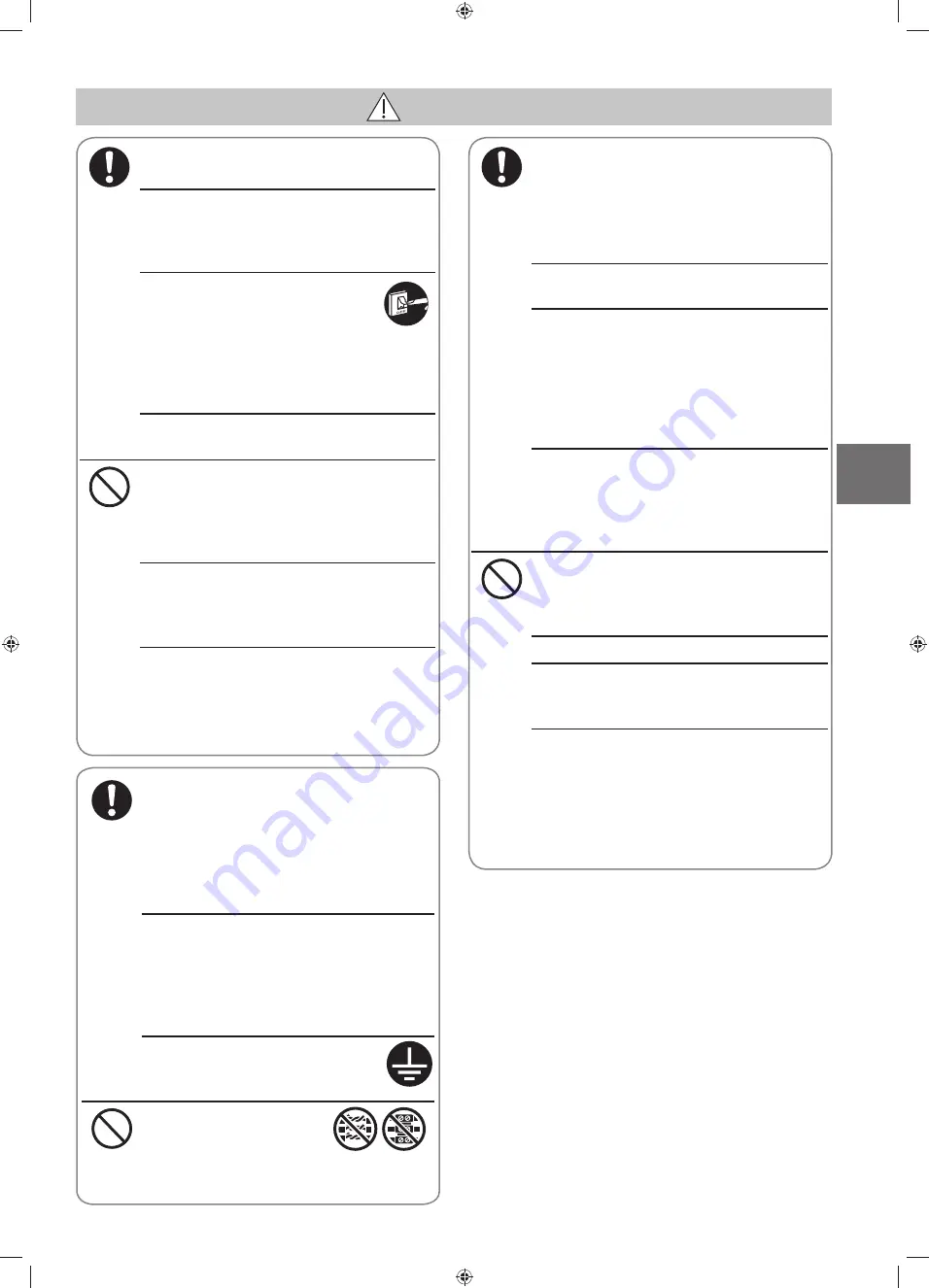 Panasonic S-36PN1E5B Operating Instructions Manual Download Page 3