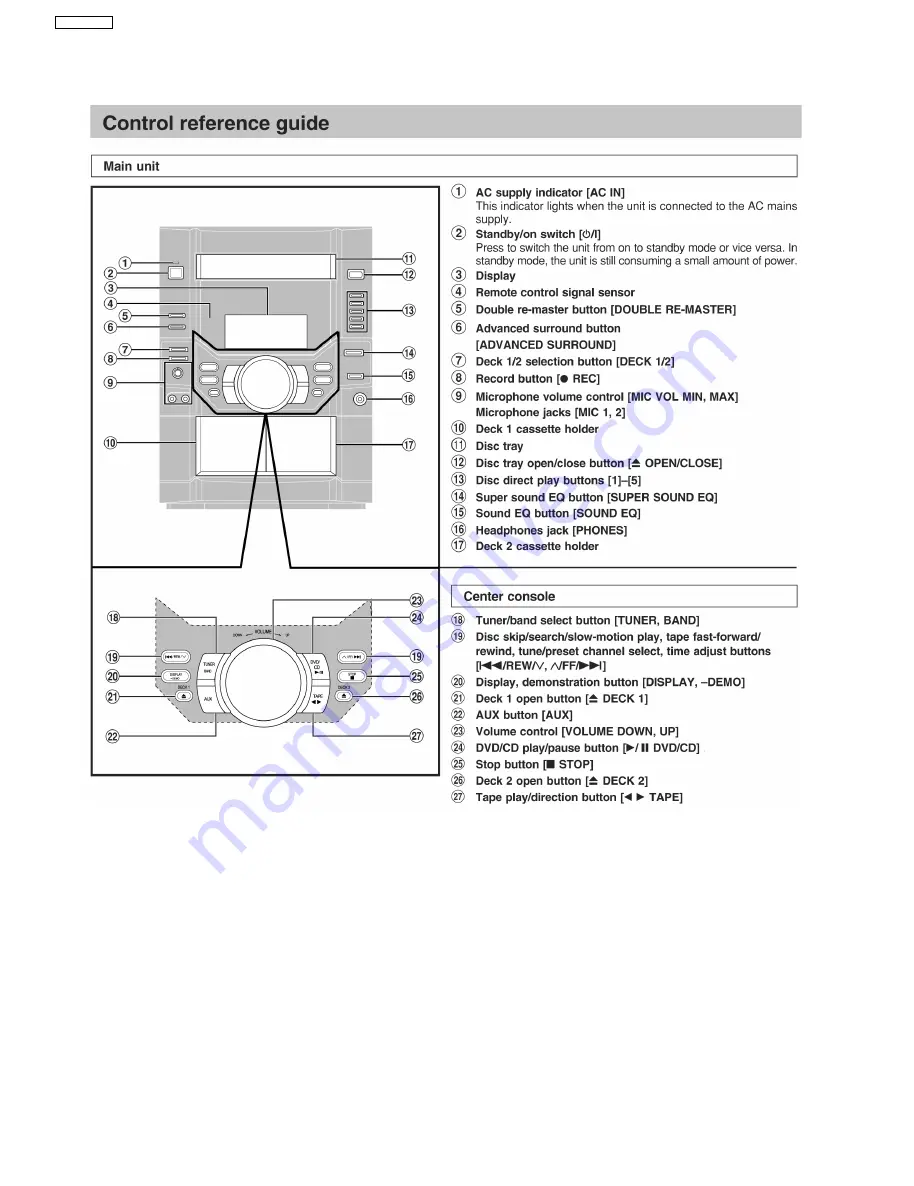 Panasonic SA-VK61DGS Скачать руководство пользователя страница 10