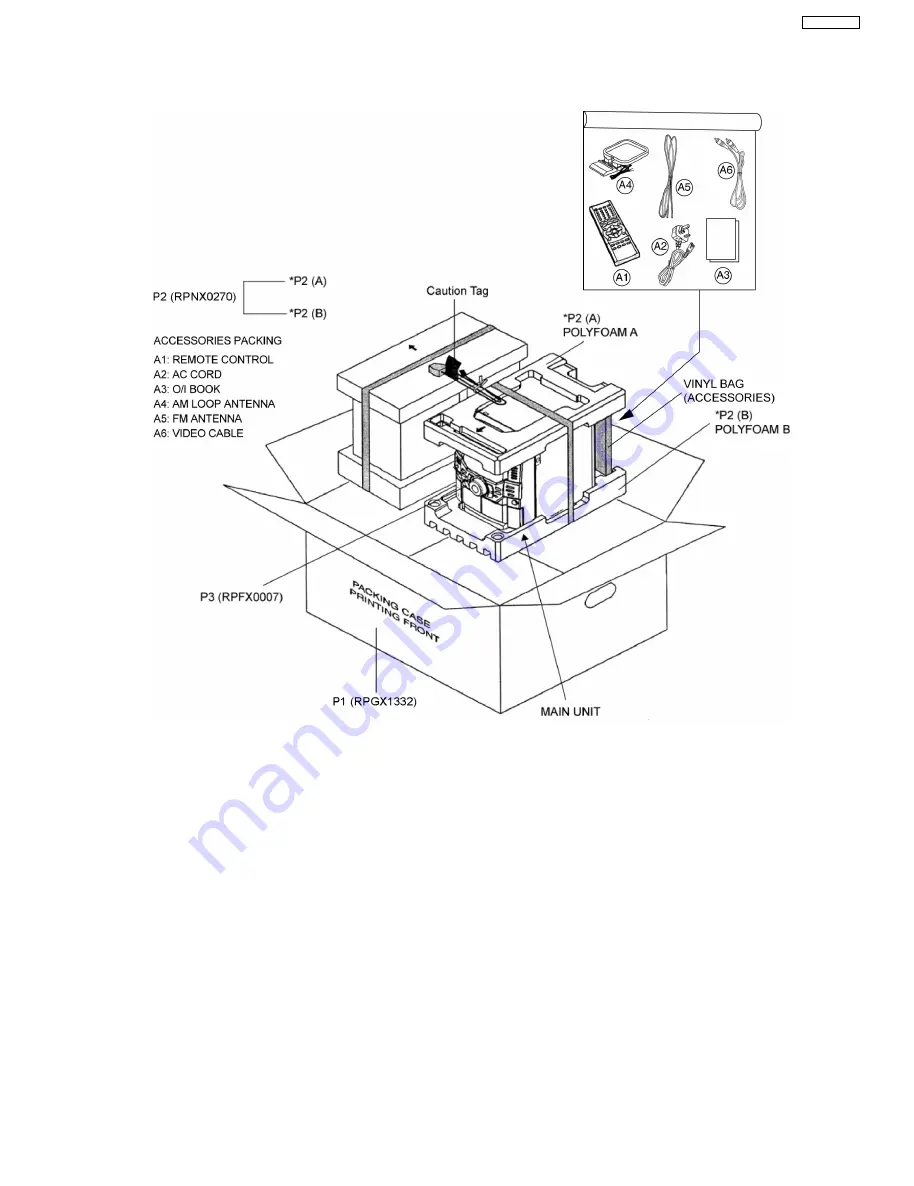 Panasonic SA-VK61DGS Service Manual Download Page 155