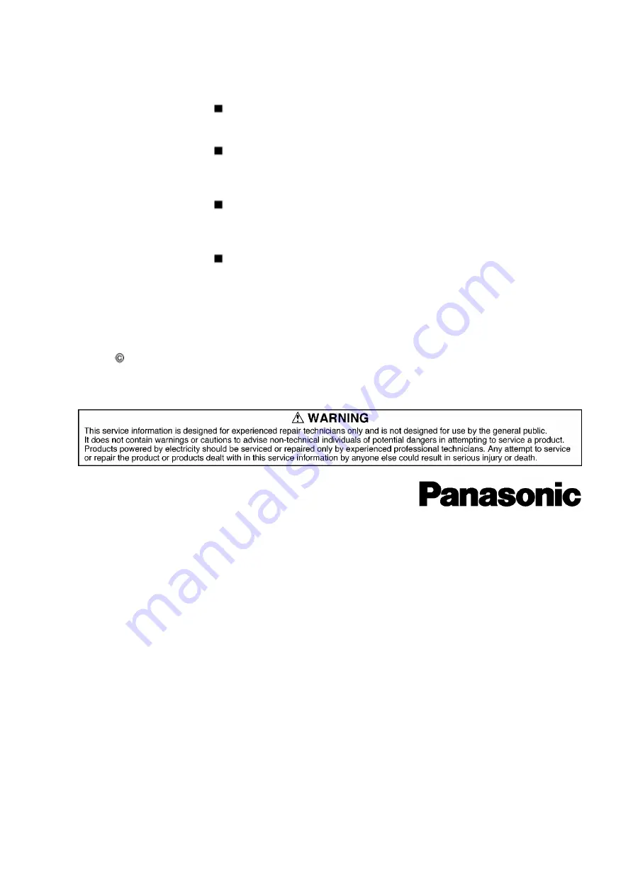 Panasonic SB-FS720P Скачать руководство пользователя страница 3