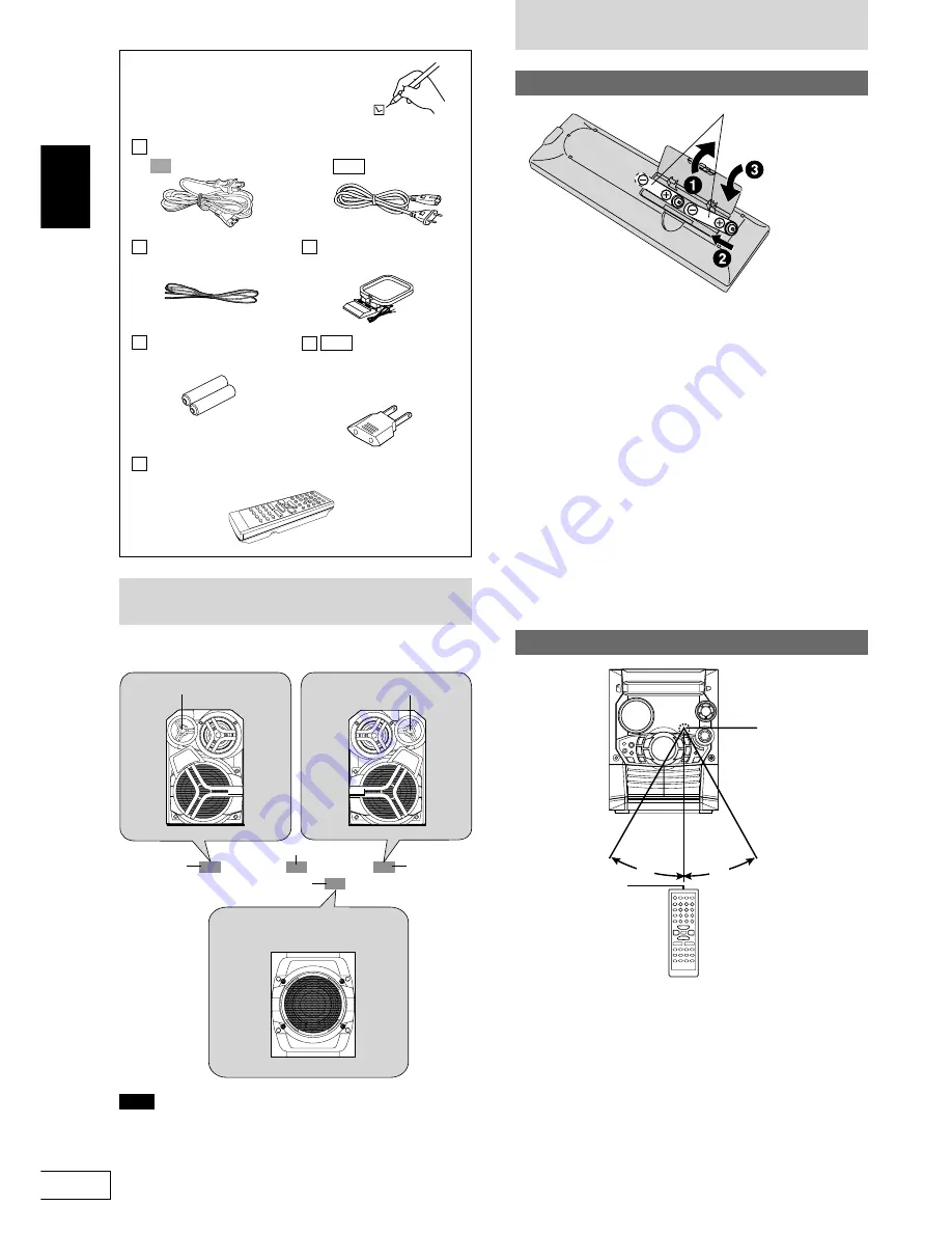 Panasonic SC-AK521 Operating Instructions Manual Download Page 24