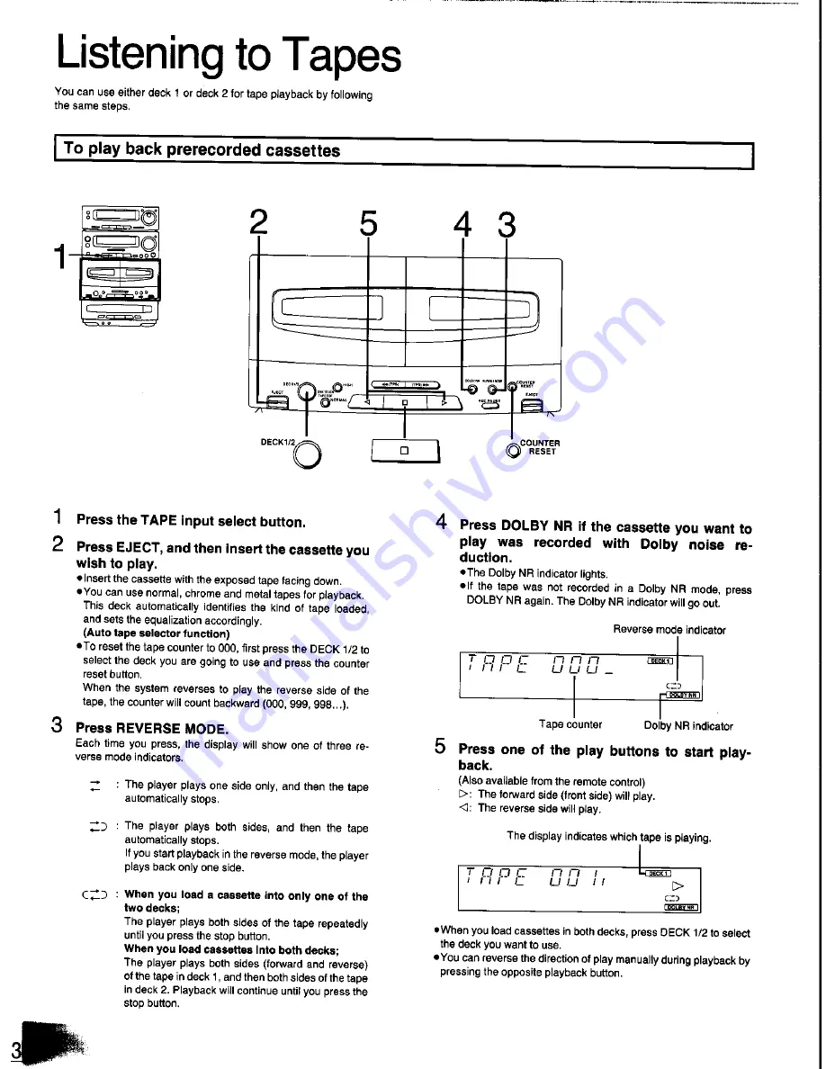 Panasonic SC-CH350 Operating Instructions Manual Download Page 32