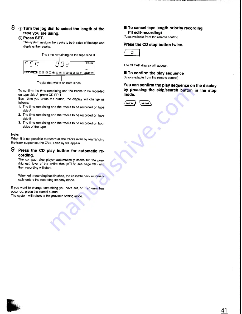 Panasonic SC-CH350 Operating Instructions Manual Download Page 41