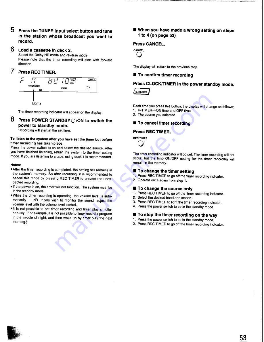 Panasonic SC-CH350 Operating Instructions Manual Download Page 53