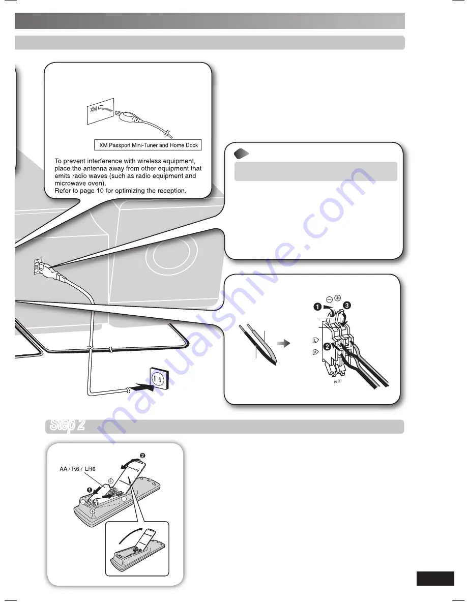 Panasonic SC-NS55 - Micro System w/ CD Player Home... Operating Instructions Manual Download Page 5