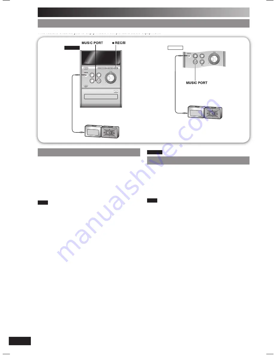 Panasonic SC-PM33DB Operating Instructions Manual Download Page 20