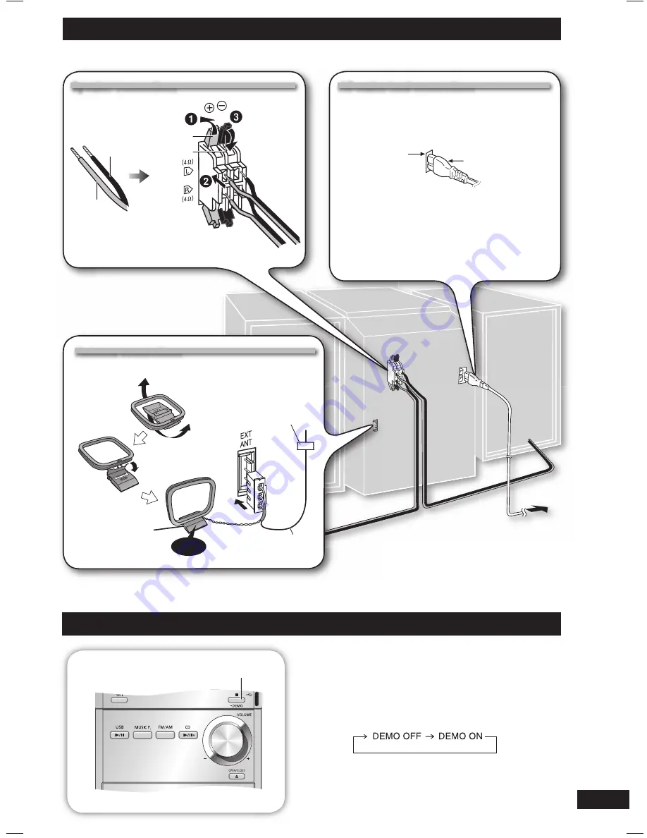 Panasonic SC-PM5 Operating Instructions Manual Download Page 5