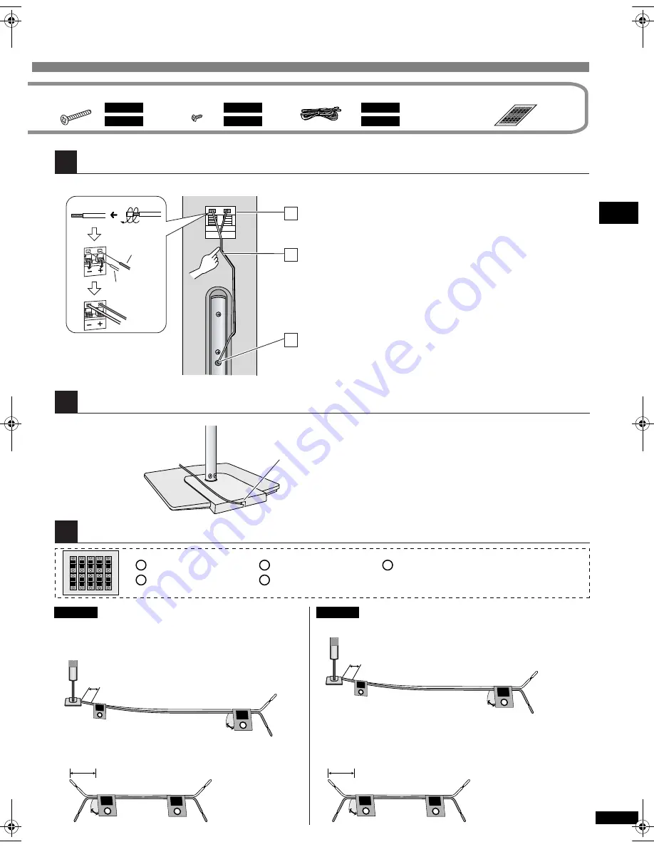 Panasonic SCHT17 - A/V RECEIVER Operating Instructions Manual Download Page 5