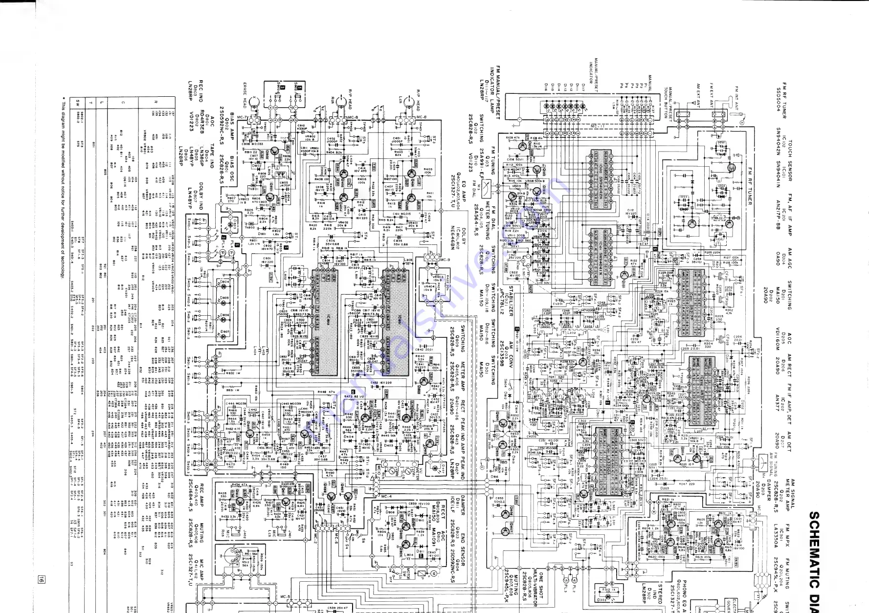 Panasonic SG-5090 Service Manual Download Page 18