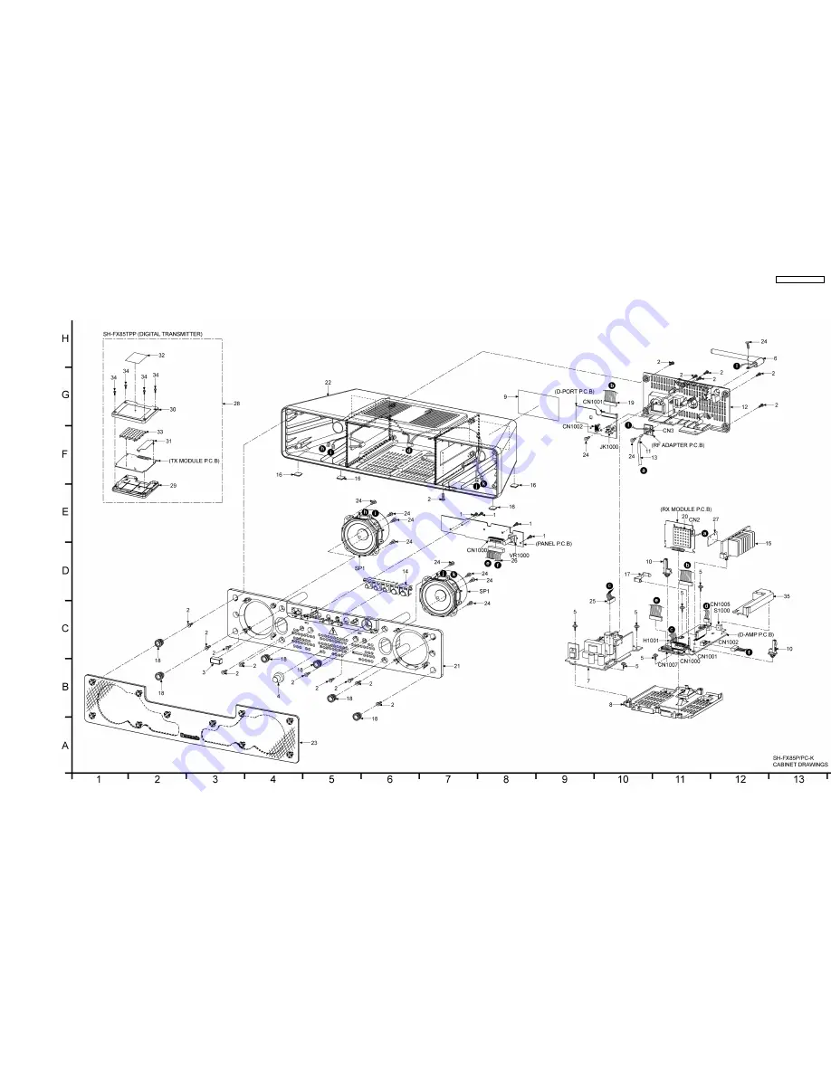 Panasonic SH-FX85P Service Manual Download Page 71