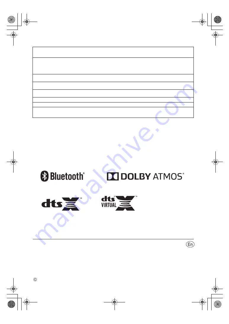 Panasonic Sound Slayer SC-HTB01 Basic Owner'S Manual Download Page 12