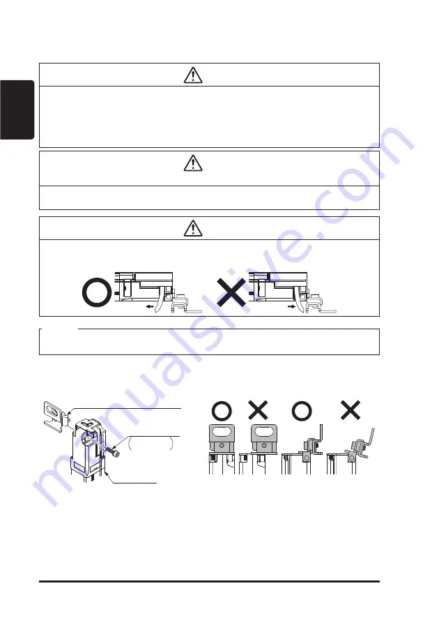 Panasonic SUNX Ultraslim SG4B 01 V2 Series Quick Instruction Manual Download Page 10