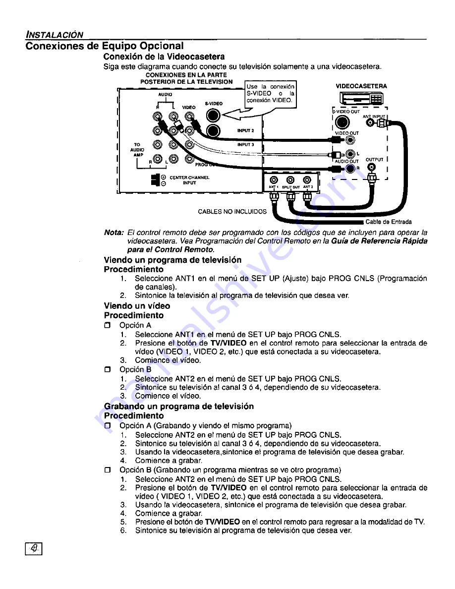 Panasonic SuperFlat CT-36SF36 Operating Manual Download Page 28