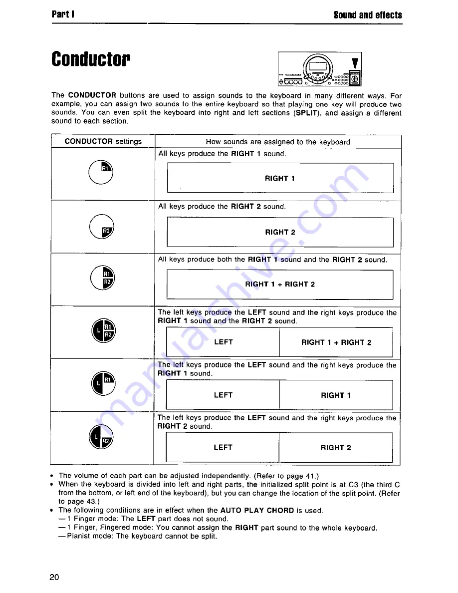 Panasonic SXKC600 - ELECTRONIC KEYBOARD Owner'S Manual Download Page 20