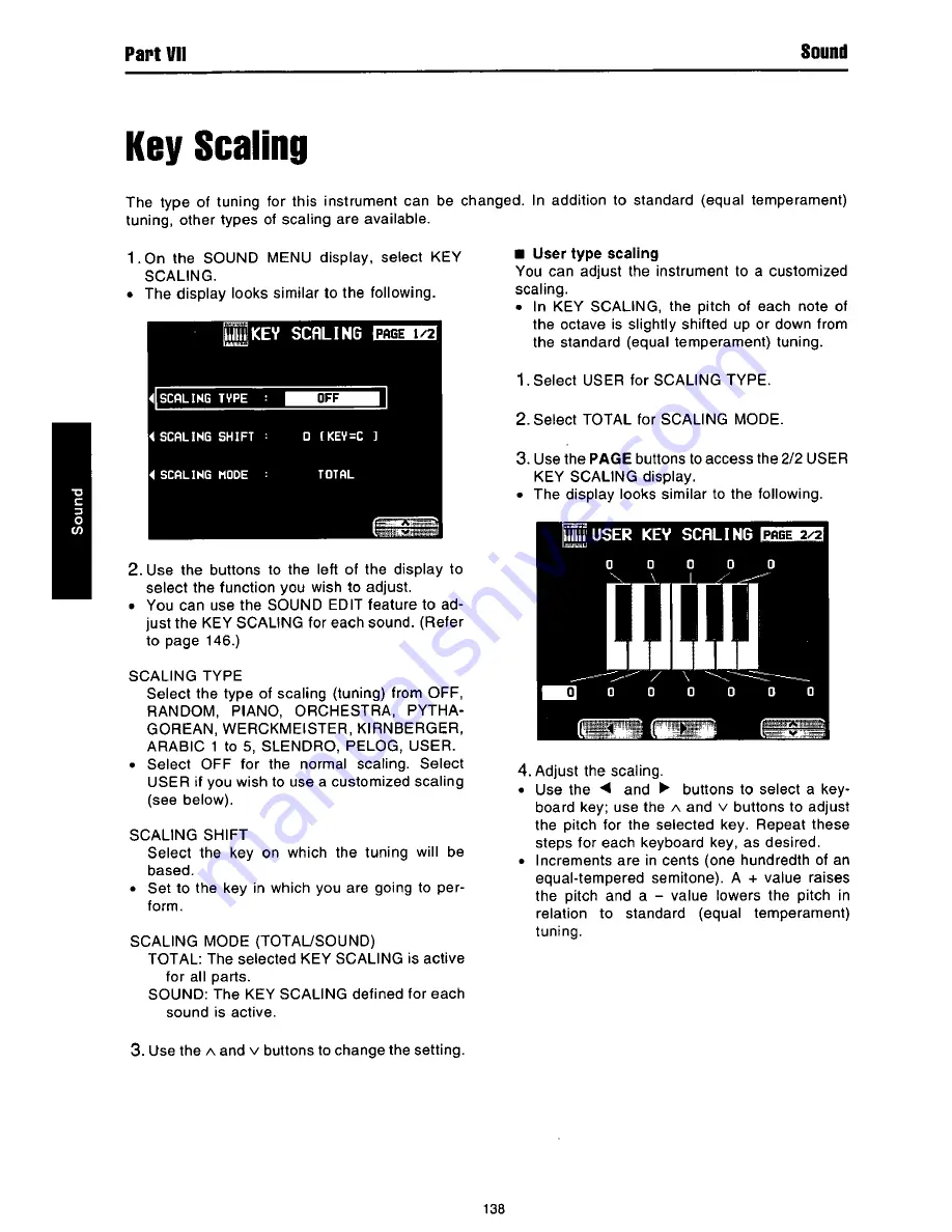 Panasonic SXKN1600 - ELECTRONIC KEYBOARD Скачать руководство пользователя страница 138