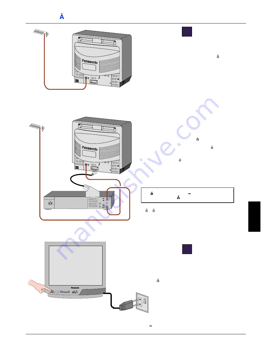 Panasonic TC-21S3RC Operating	 Instruction Download Page 6