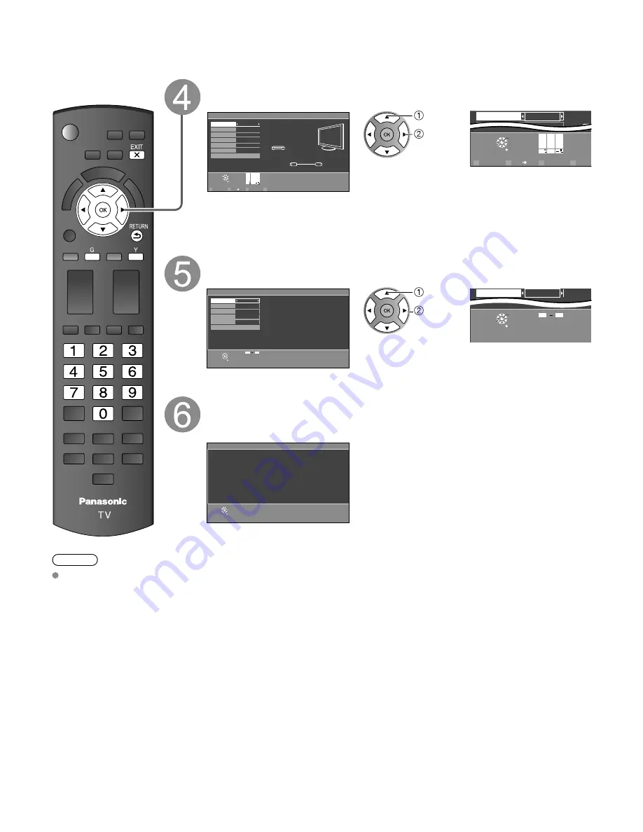 Panasonic TC-L32C22 Quick Setup Guide (English Manual De Instrucciones Download Page 14