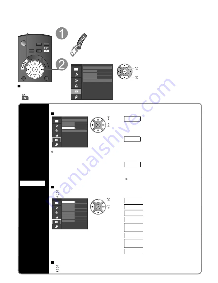 Panasonic TC-L32C22 Quick Setup Guide (English Manual De Instrucciones Download Page 36