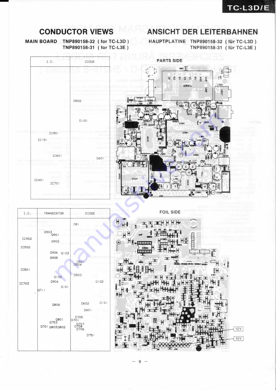 Panasonic TC-L38D Service Manual Download Page 10