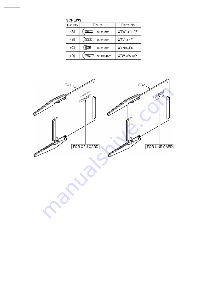 Panasonic TDA 100 Service Manual Download Page 66