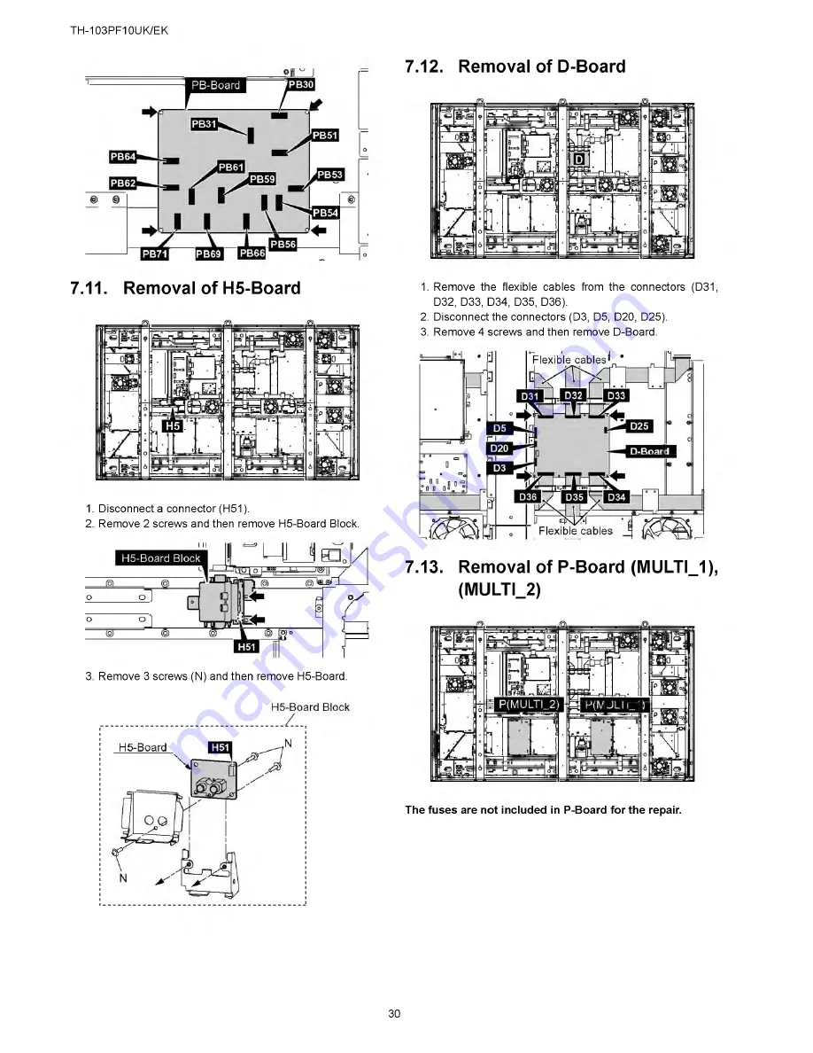 Panasonic TH-103PF10UK - 103