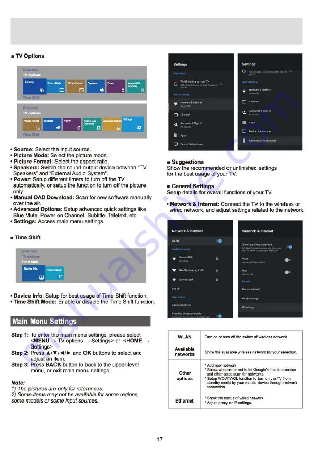 Panasonic TH-32HSSSOK Operating Instructions Manual Download Page 17